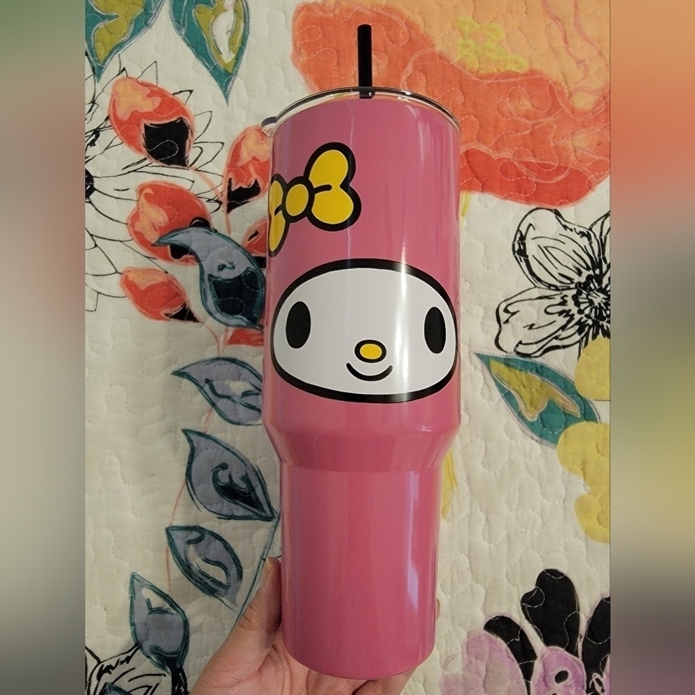 NWOT My Melody 40 oz Stainless Steel Tumbler Cup